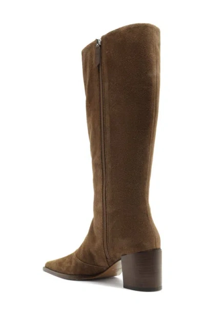 Schutz Raffaela Up Mid Boot In Brown