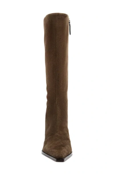 Schutz Raffaela Up Mid Boot In Brown