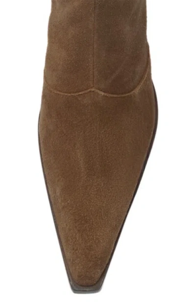 Schutz Raffaela Up Mid Boot In Brown