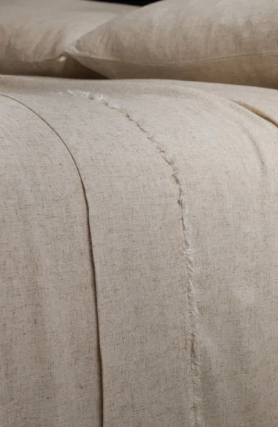 Pom Pom At Home Remi Set Of 2 Frayed Pillowcases In Neutral