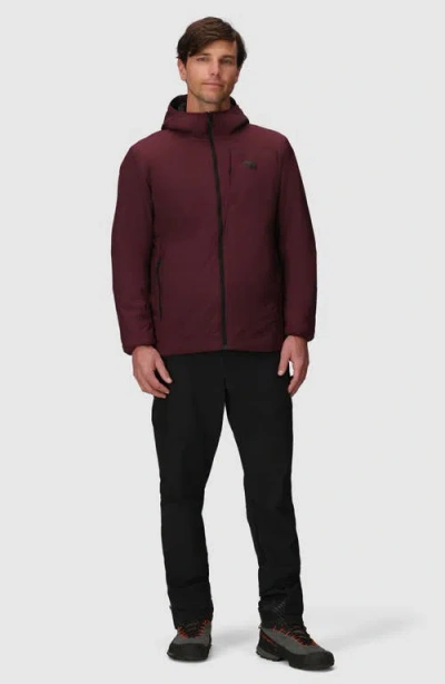 Outdoor Research Vesper Insulated Hooded Jacket In Burgundy