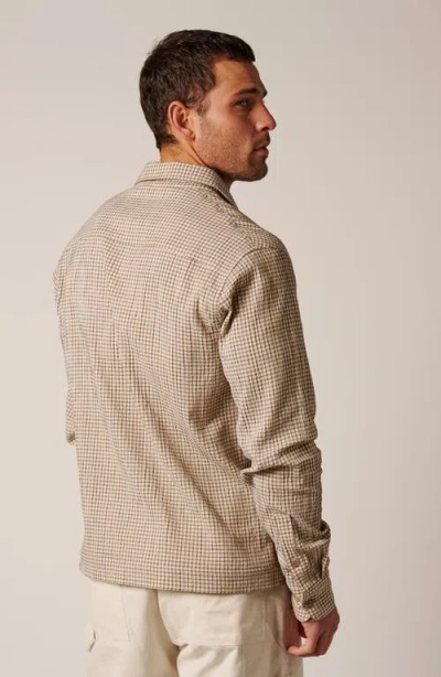 Leisure Lab Jackson Button Up In Brown