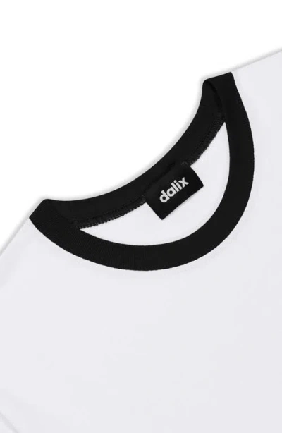 Dalix Mens Ghost Jersey Ringer Tee In Multi