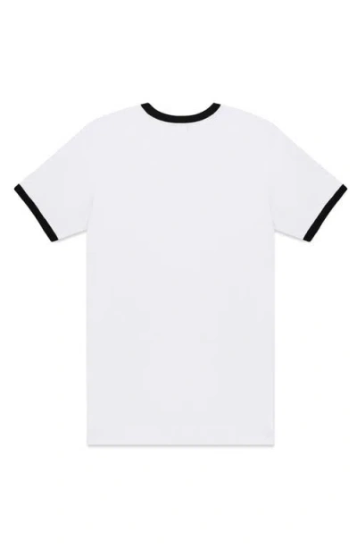 Dalix Mens Ghost Jersey Ringer Tee In Multi