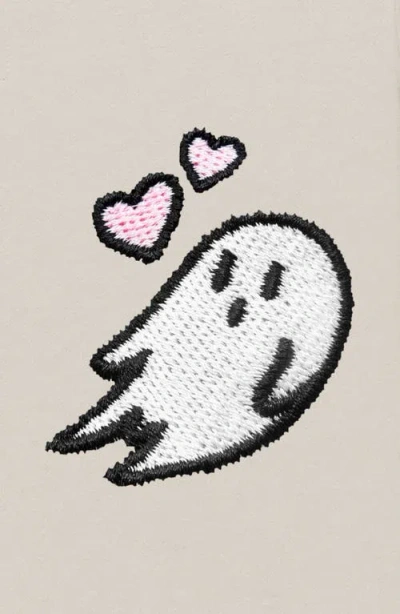 Dalix Womens Heartly Ghost Quarter Zip Pullover In Gray