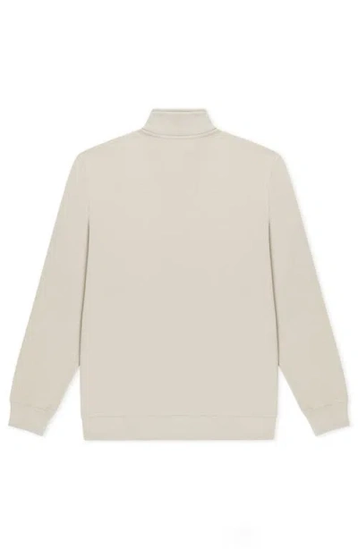 Dalix Womens Heartly Ghost Quarter Zip Pullover In Gray