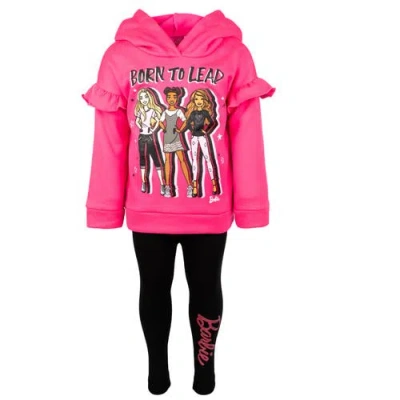 Barbie Hoodie & Leggings Set In Multi