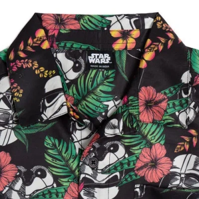 Star Wars Short Sleeve Button Down Shirt In Multi