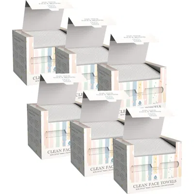 Pursonic Clean Facial Towels In White