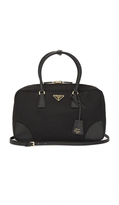 Fwrd Renew Prada Niryu Tote Bag In Black