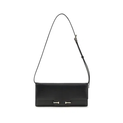 Tom Ford Black Leather Crossbody Bag