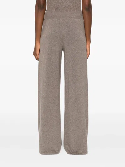 Lisa Yang Drawstring Pocket Trousers In Brown