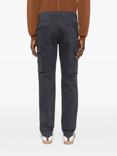 40 Weft Straight-leg Cargo Trousers In Gray