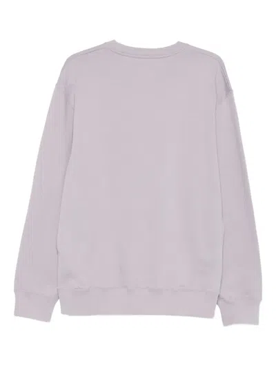 Wood Wood Logo-print Sweatshirt In Gray