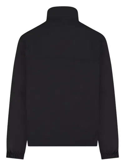 Flâneur Logo-badge Track Jacket In Black