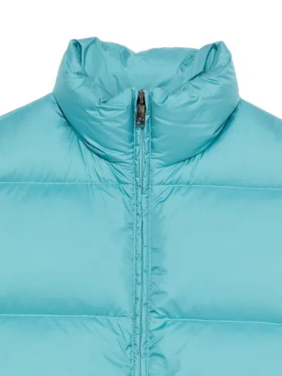 Il Gufo Zip-up Gilet In Green