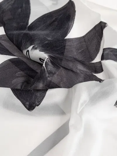 Marc Jacobs X David Shrigley It's Okay Scarf In White