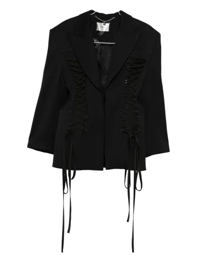 绑带西装夹克