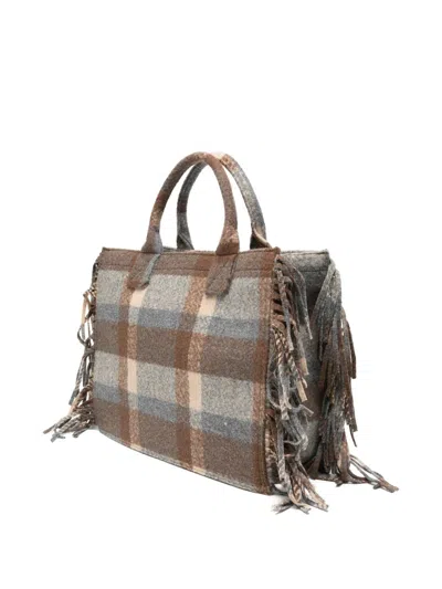 Secret Pon-pon Secret Pon Pon Large Tote Bag Isabella In Brown