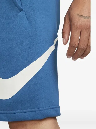 Nike Club Fleece Shorts In Blue