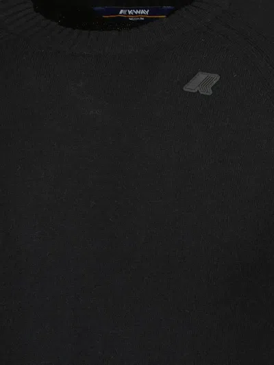 K-way Sebastien Crewneck Pullover In Black