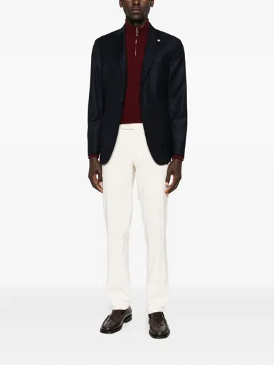 Manuel Ritz Wool Blazer In Black