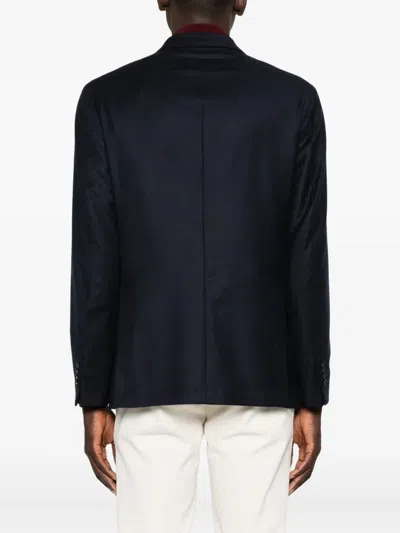 Manuel Ritz Wool Blazer In Black