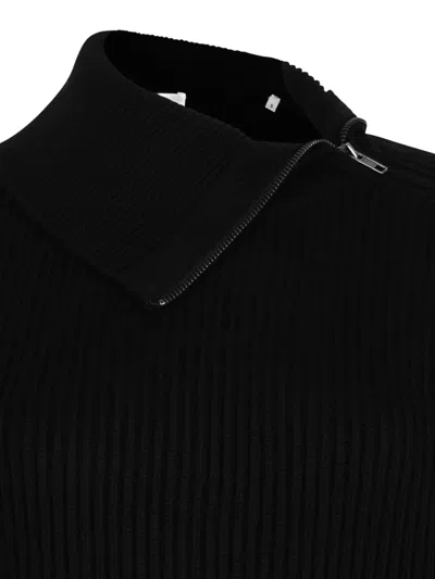 P.a.r.o.s.h . Turtleneck Knit Sweater In Black