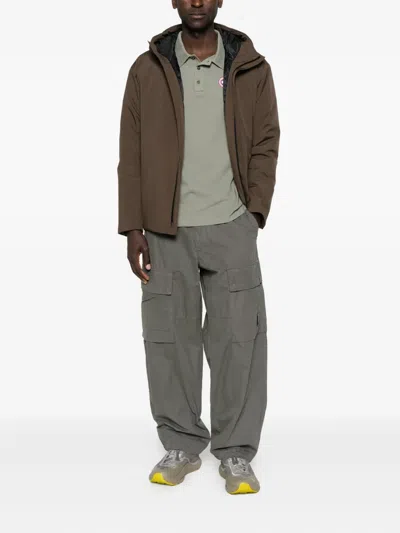 C.p. Company Cotton Trousers In Gray