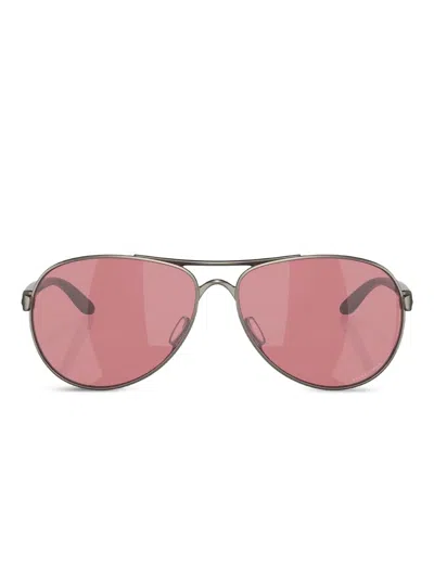 Oakley Feedback Sunglasses In Satin Gunmetal