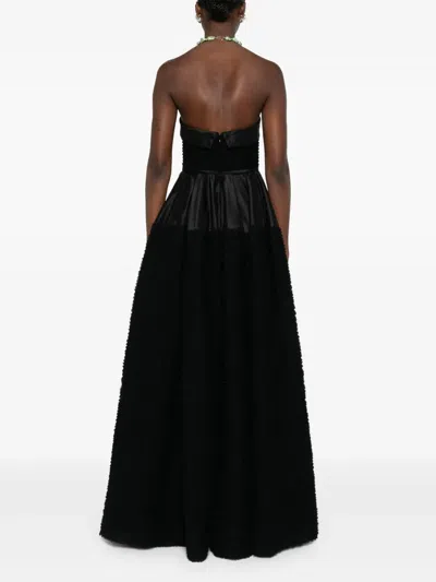 Viktor & Rolf Ruffled Gown In Black