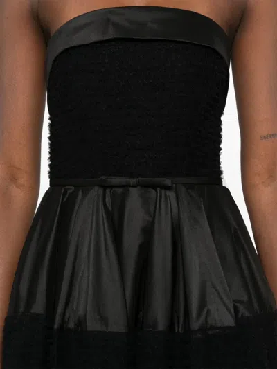 Viktor & Rolf Ruffled Gown In Black