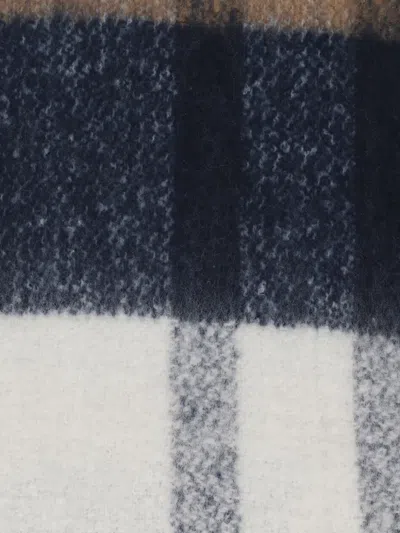 Barbour Isla Hessian Tartan Boucle Scarf In Multi