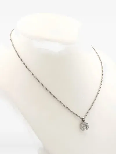 Pre-owned Chopard 2020s White Gold Diamond Necklace In Silver