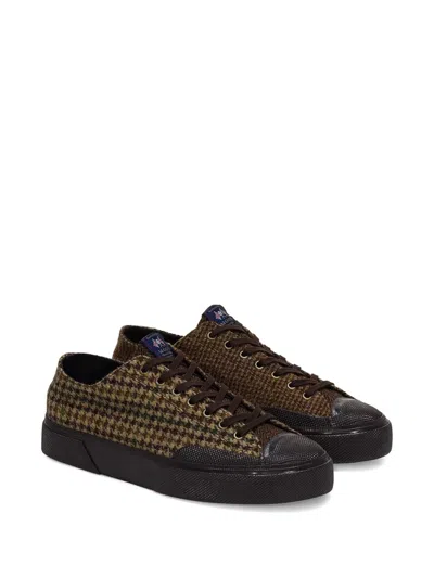 Superga 2432 Houndstooth Wool Sneakers In Multi