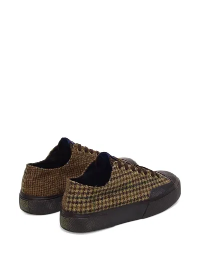 Superga 2432 Houndstooth Wool Sneakers In Multi