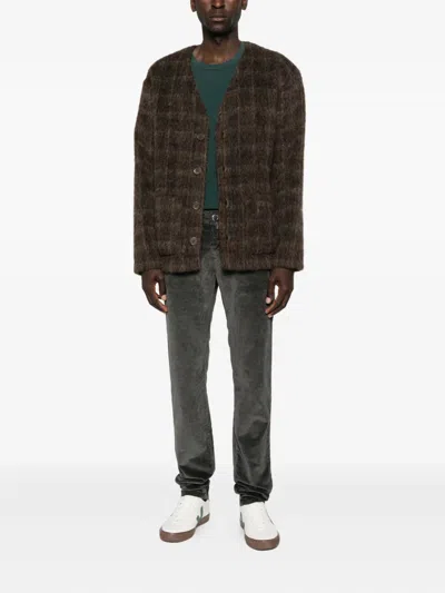 Jacob Cohen Tailored Straight Leg Trousers With Clean Lines In Gray