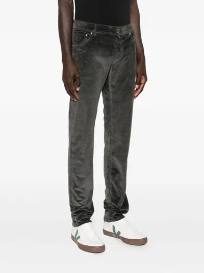 Jacob Cohen Tailored Straight Leg Trousers With Clean Lines In Gray