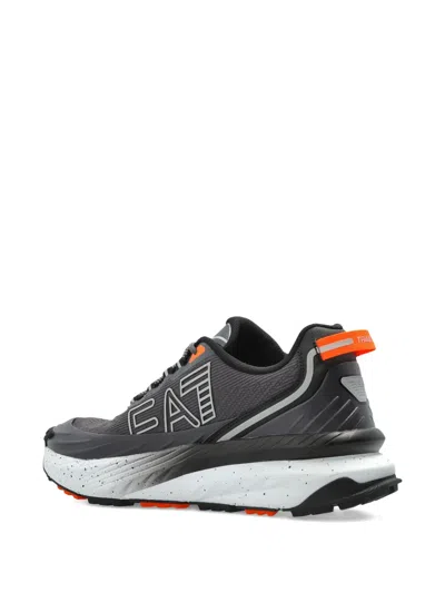 Ea7 Emporio Armani Sports Shoes With Logo In Gray