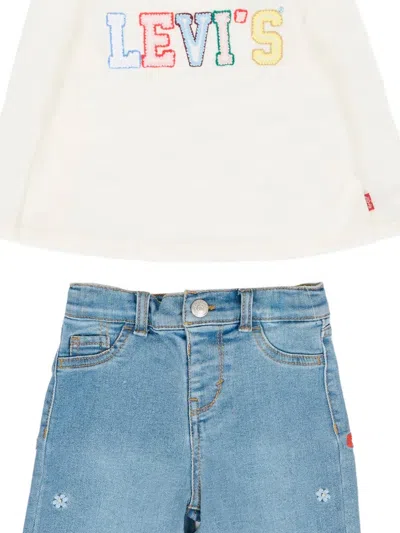 Levi's Logo-motif Trousers Set (set Of Two) In Multi