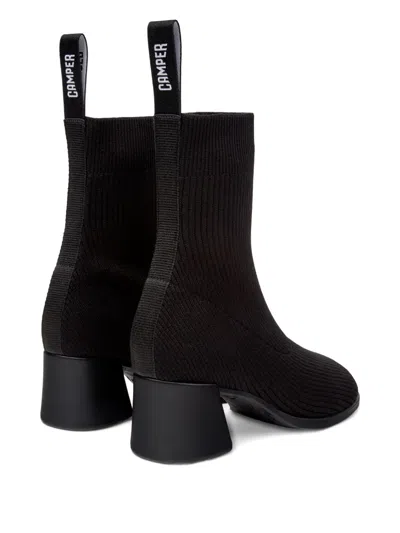 Camper Kora Square Toe Boot In Brown