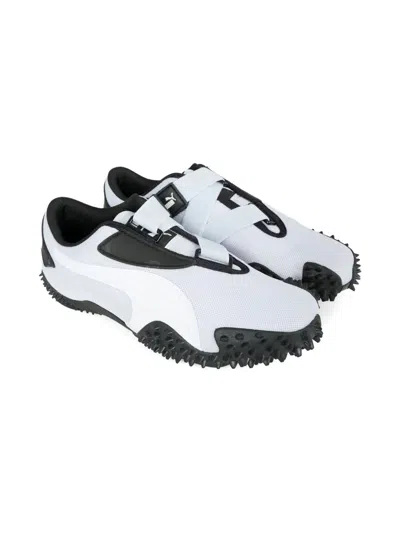 Puma Velcro Strap Sneakers In White