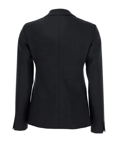 Merci Long-sleeved Suit Jacket In Black