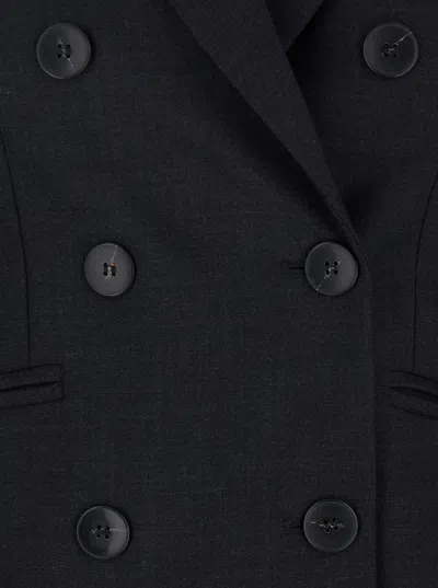 Merci Long-sleeved Suit Jacket In Black