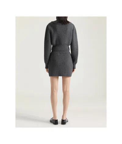 Givenchy Jacket In Wool In Gray