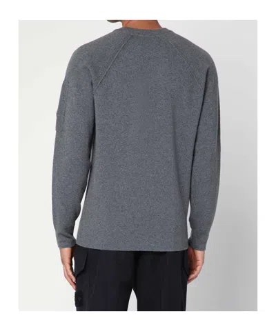 C.p. Company Sweater C. P. Company Men Color Grey In Gray
