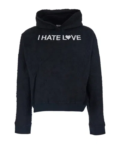 Jordanluca Long-sleeved Sweatshirt In Black