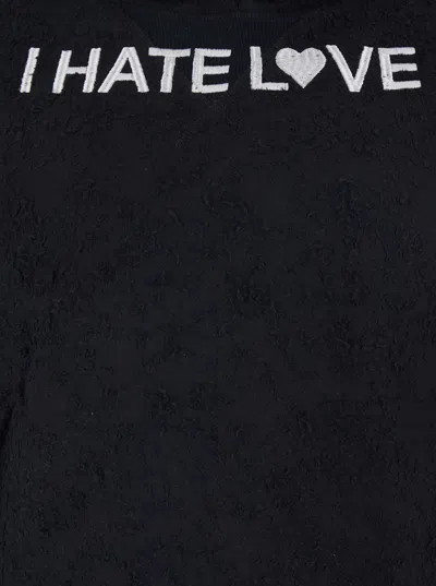 Jordanluca Long-sleeved Sweatshirt In Black