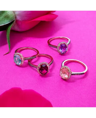 Le Vian Amethyst (1-3/8 Ct. T.w.) & Diamond (1/4 Ct. T.w) Ring In 14k Rose Gold (also In Citrine, Deep Sea B In Gold