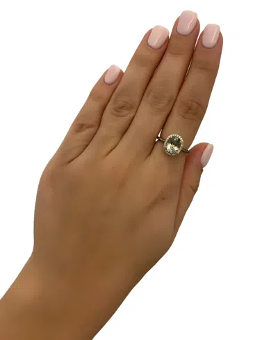 Le Vian Amethyst (1-3/8 Ct. T.w.) & Diamond (1/4 Ct. T.w) Ring In 14k Rose Gold (also In Citrine, Deep Sea B In Gold